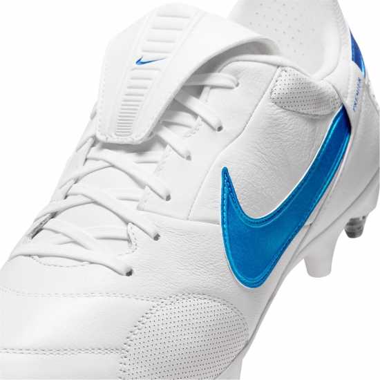 Nike Premier 3 Anti-Clog Soft Ground Football Boots Бяло/Синьо 