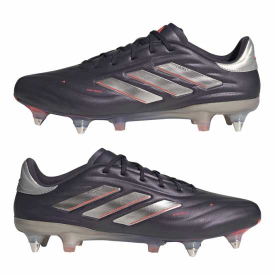 Adidas Copa Pure 2 Elite Soft Ground Football Boots Черно/сребро 