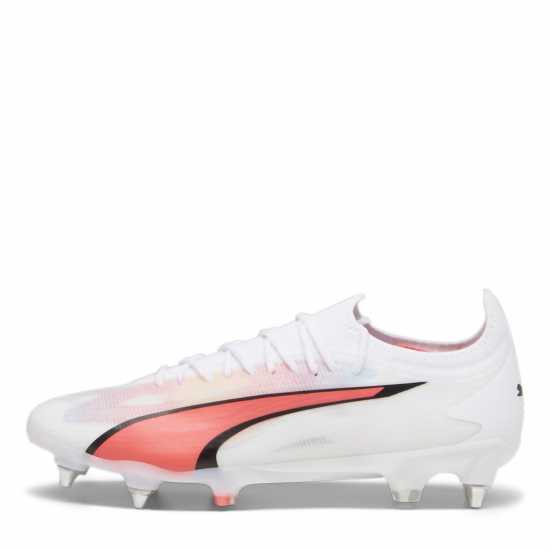 Puma Ultra Ultimates.1 Soft Ground Football Boots Бяло/Розово 