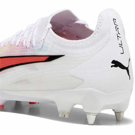 Puma Ultra Ultimates.1 Soft Ground Football Boots Бяло/Розово 