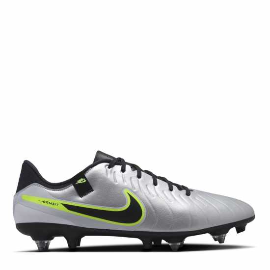 Nike Tiempo Legend 10 Academy Soft Ground Football Boots Сребро/Волт 