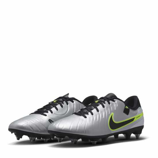 Nike Tiempo Legend 10 Academy Soft Ground Football Boots Сребро/Волт 