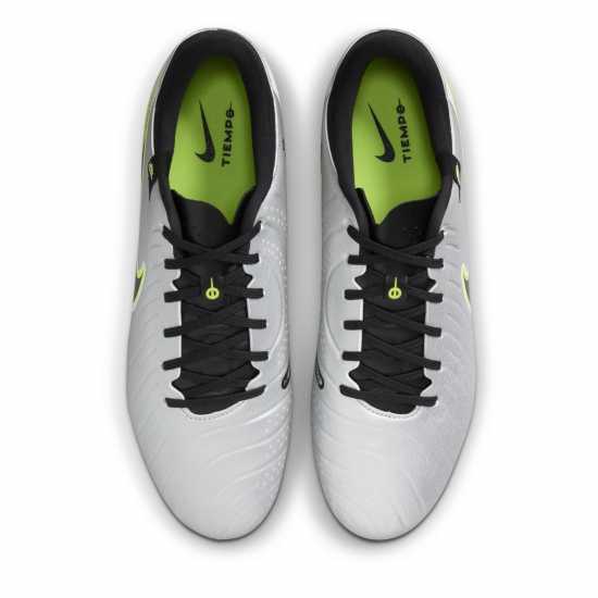 Nike Tiempo Legend 10 Academy Soft Ground Football Boots Сребро/Волт 