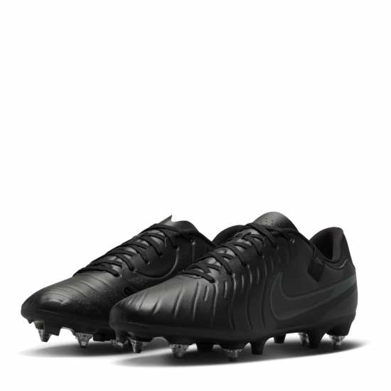 Nike Tiempo Legend 10 Academy Soft Ground Football Boots Черно/Зелено 