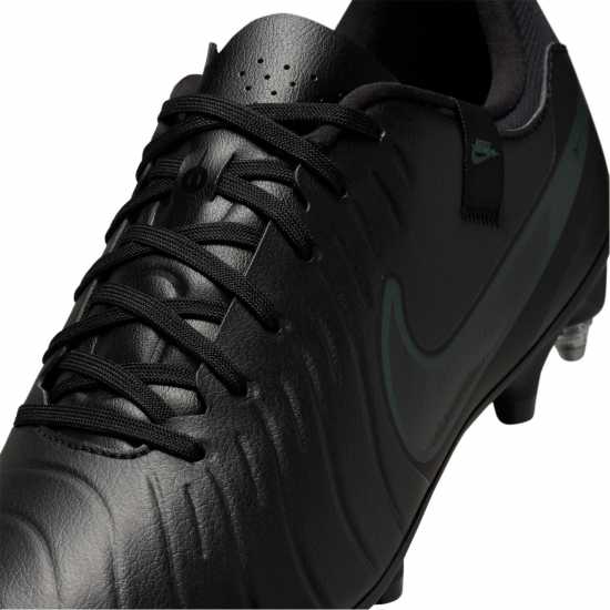 Nike Tiempo Legend 10 Academy Soft Ground Football Boots Черно/Зелено 