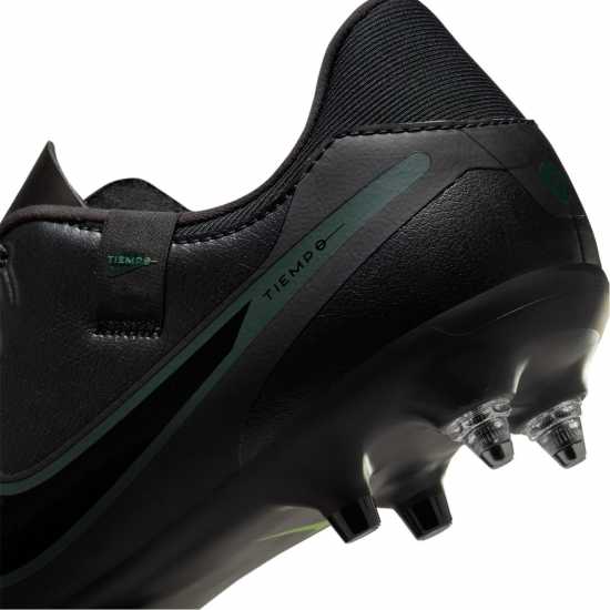 Nike Tiempo Legend 10 Academy Soft Ground Football Boots Черно/Зелено 