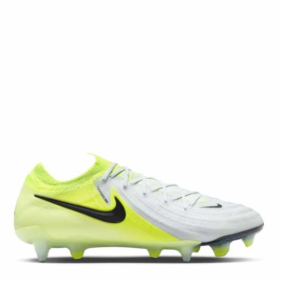 Nike Phantom Gx 2 Elite Soft Ground Football Boots Silver/Volt 