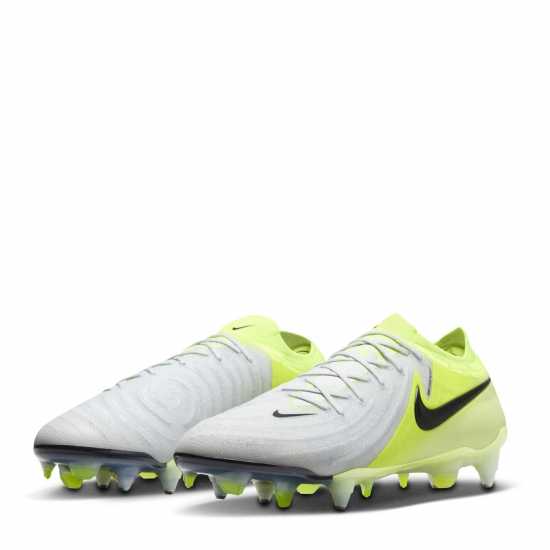 Nike Phantom Gx 2 Elite Soft Ground Football Boots Silver/Volt 