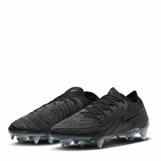 Nike Phantom Gx 2 Elite Soft Ground Football Boots Черно/Зелено 