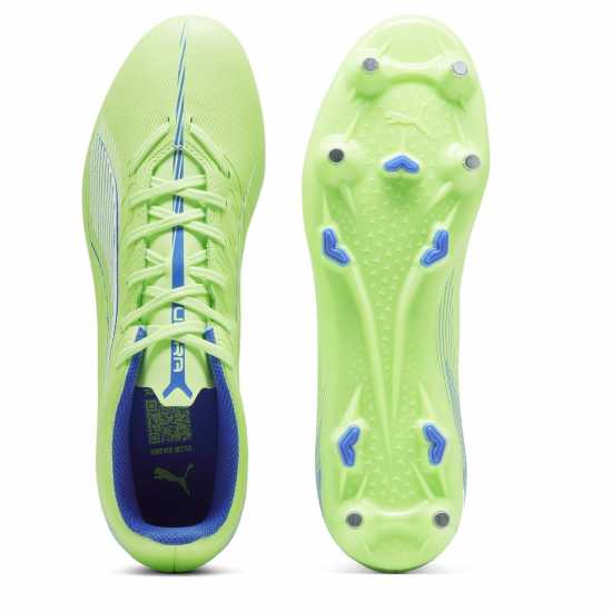 Puma Ultra 5 Play Soft Ground Football Boots Ябълка/ Бял 