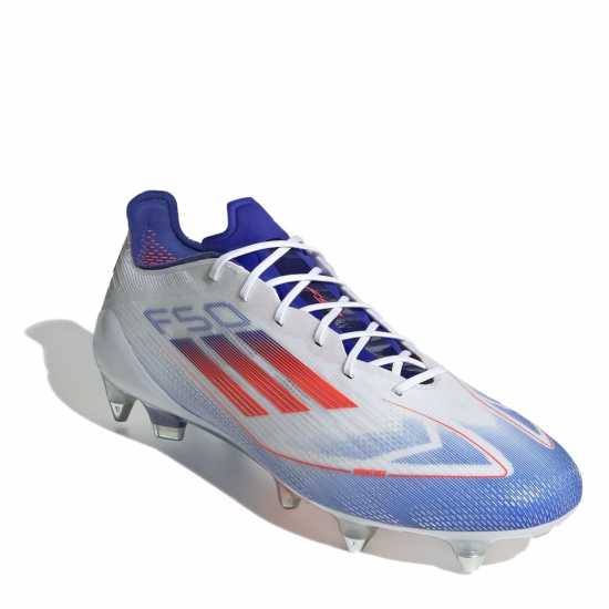 Adidas F50 Elite Soft Ground Football Boots Бяло/Червено/Синьо 