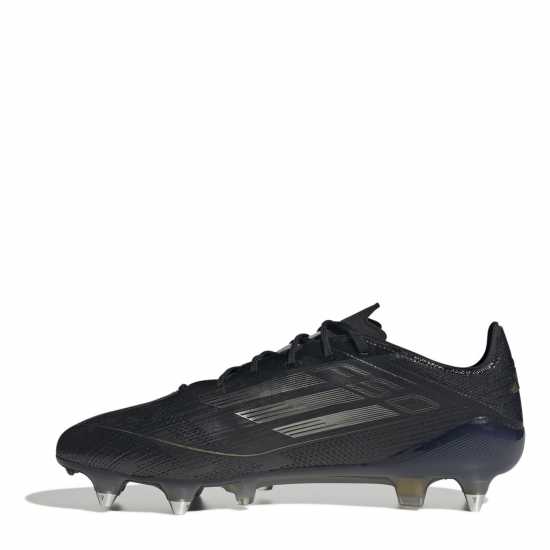 Adidas F50 Elite Soft Ground Football Boots Черно/сребро Мъжки футболни бутонки