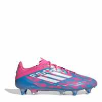 Adidas F50 Elite Soft Ground Football Boots Синьо/Розово 