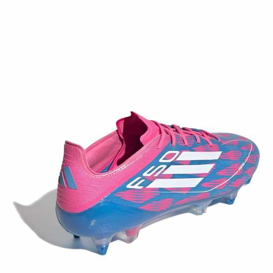 Adidas F50 Elite Soft Ground Football Boots Синьо/Розово 