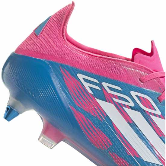 Adidas F50 Elite Soft Ground Football Boots Синьо/Розово 