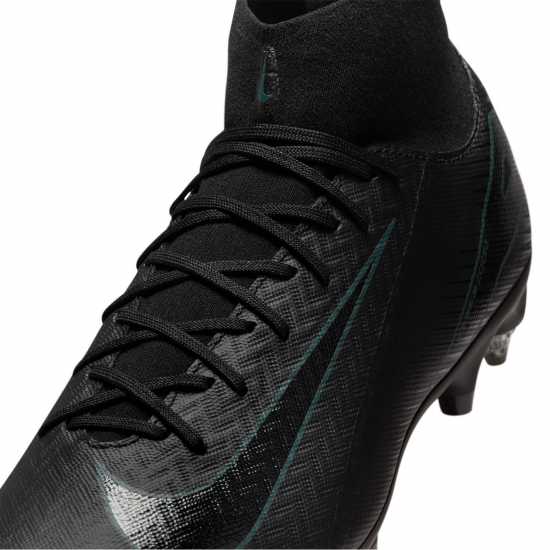 Nike Zoom Mercurial Superfly 10 Academy Soft Ground Football Boots Черно/Зелено 