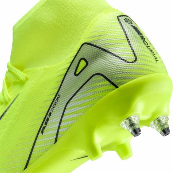 Nike Zoom Mercurial Superfly 10 Academy Soft Ground Football Boots Volt/Black 