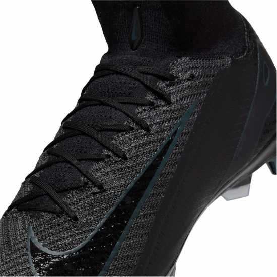 Nike Mercurial Superfly 10 Elite Soft Ground Football Boots Черно/Зелено 