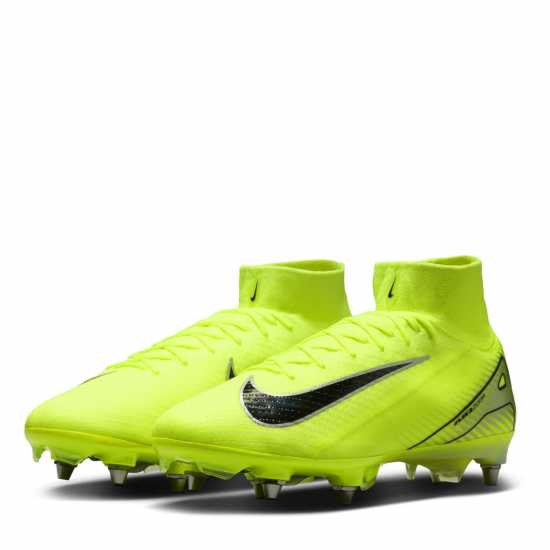 Nike Mercurial Superfly 10 Elite Soft Ground Football Boots Волт/Черен 