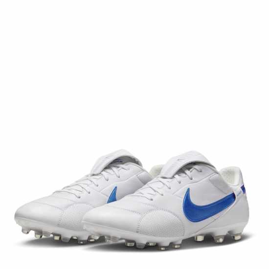 Nike Premier 3 Firm Ground Football Boots Бяло/Синьо 