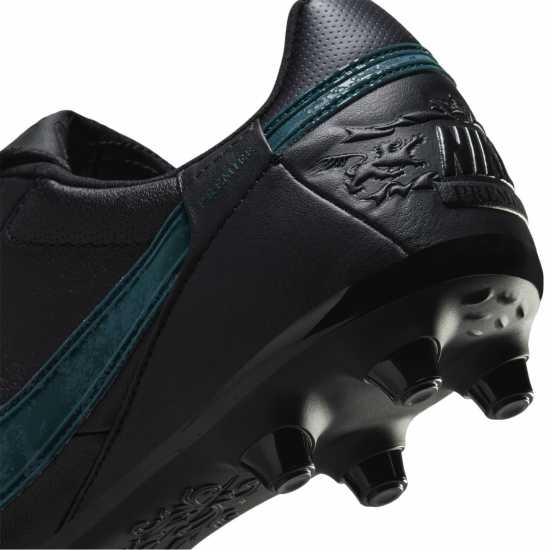 Nike Premier 3 Firm Ground Football Boots Черно/Зелено 