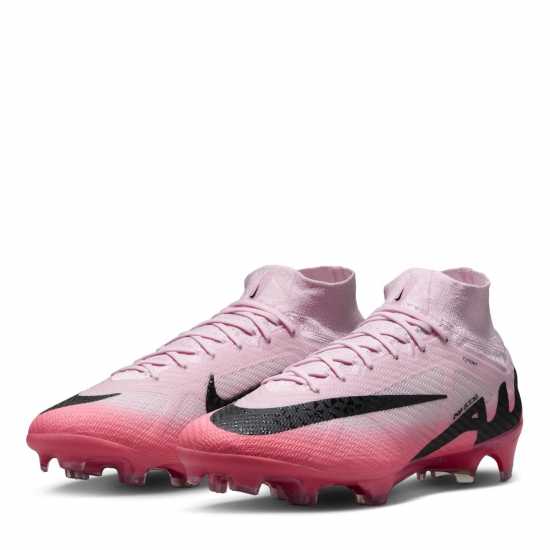 Nike Mercurial Superfly 9 Elite Firm Ground Football Boots Розово/Черно Мъжки футболни бутонки