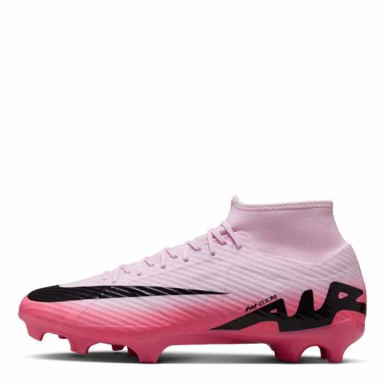 Nike Mercurial Superfly 9 Academy Firm Ground Football Boots Pink/Black Мъжки футболни бутонки