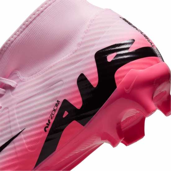 Nike Mercurial Superfly 9 Academy Firm Ground Football Boots Pink/Black Мъжки футболни бутонки