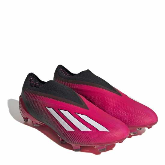 Adidas X Speedportal+ Firm Ground Football Boots Розово/Черно Футболни стоножки