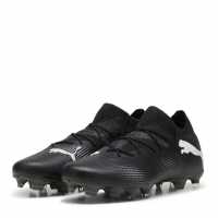 Puma Future 7 Match Rush Firm Ground Football Boots Черно/Бяло Футболни стоножки