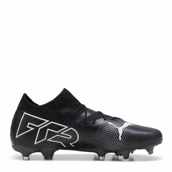 Puma Future 7 Match Rush Firm Ground Football Boots Черно/Бяло Футболни стоножки