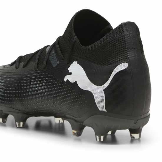 Puma Future 7 Match Rush Firm Ground Football Boots Черно/Бяло Футболни стоножки