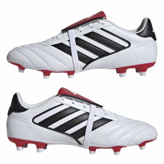 Adidas Copa Glora Ii Foldover Tongue Firm Ground Football Boots Бяло/Черно/Червено 