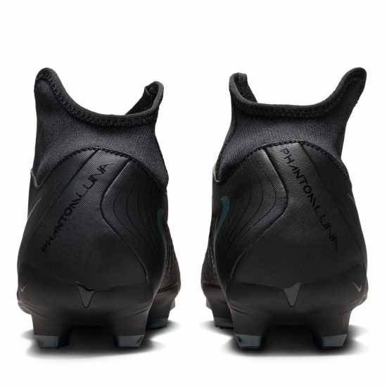 Nike Phantom Luna Ii Academy Firm Ground Football Boots Черно/Зелено Футболни стоножки