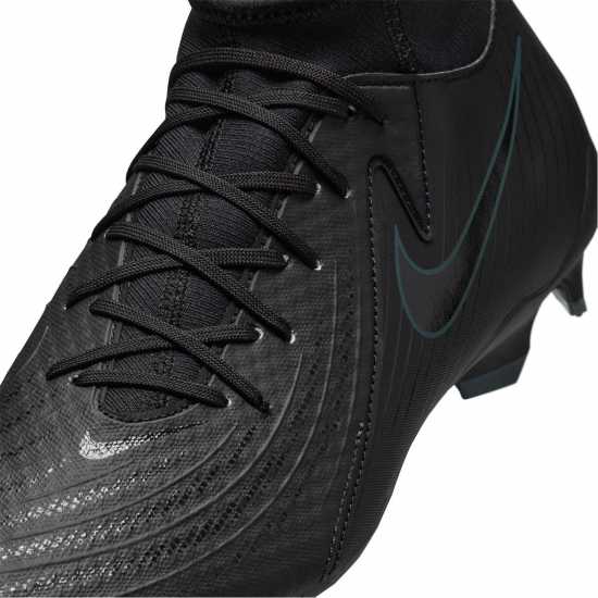 Nike Phantom Luna Ii Academy Firm Ground Football Boots Черно/Зелено Футболни стоножки