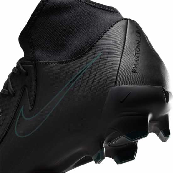 Nike Phantom Luna Ii Academy Firm Ground Football Boots Черно/Зелено Футболни стоножки