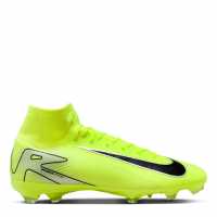 Nike Zoom Mercurial Superfly 10 Pro Firm Ground Football Boots Волт/Черен 