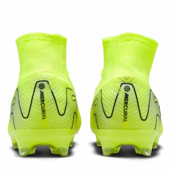 Nike Zoom Mercurial Superfly 10 Pro Firm Ground Football Boots Волт/Черен 