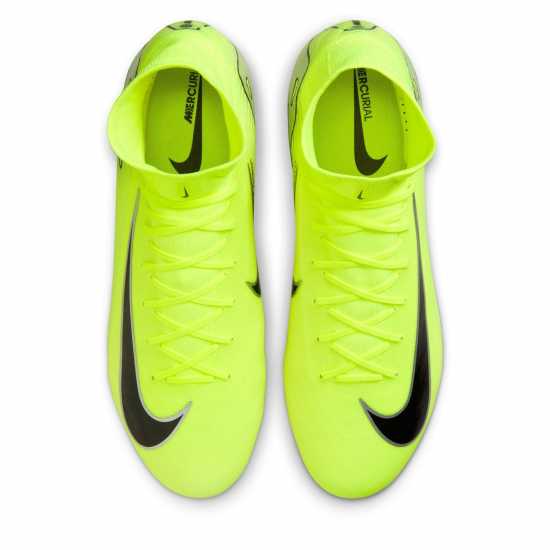 Nike Zoom Mercurial Superfly 10 Pro Firm Ground Football Boots Волт/Черен 