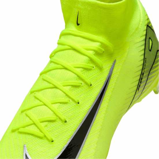 Nike Zoom Mercurial Superfly 10 Pro Firm Ground Football Boots Волт/Черен 