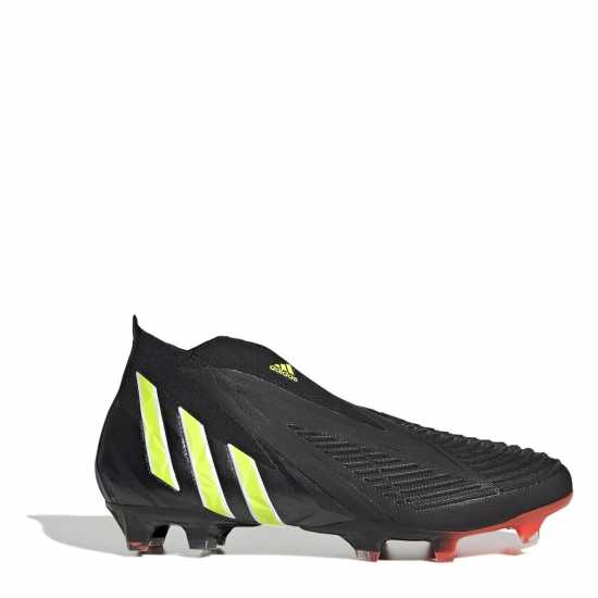 Adidas Predator + Fg Football Boots Черно/Жълто/Червено Футболни стоножки