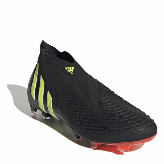 Adidas Predator + Fg Football Boots Черно/Жълто/Червено Футболни стоножки