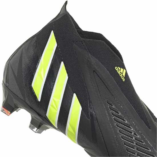 Adidas Predator + Fg Football Boots Черно/Жълто/Червено Футболни стоножки