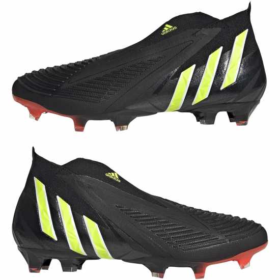 Adidas Predator + Fg Football Boots Черно/Жълто/Червено Футболни стоножки