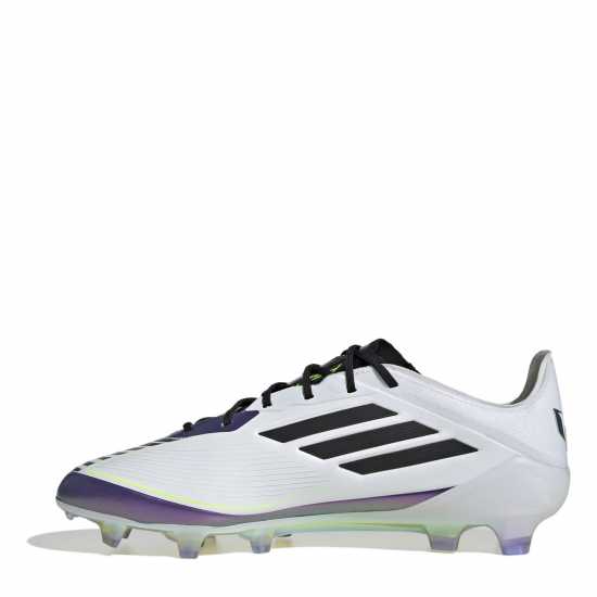 Adidas F50 Elite Firm Ground Football Boots Бяло/Лилаво 