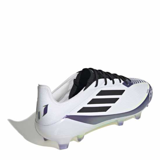 Adidas F50 Elite Firm Ground Football Boots Бяло/Лилаво 