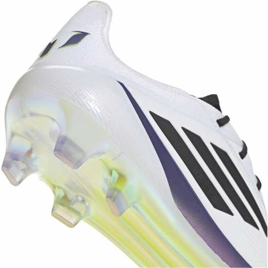 Adidas F50 Elite Firm Ground Football Boots Бяло/Лилаво 