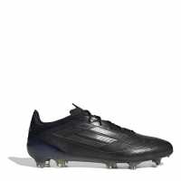 Adidas F50 Elite Firm Ground Football Boots Черно/сребро Футболни стоножки