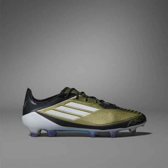 Adidas F50 Elite Firm Ground Football Boots Злато/Черно Футболни стоножки