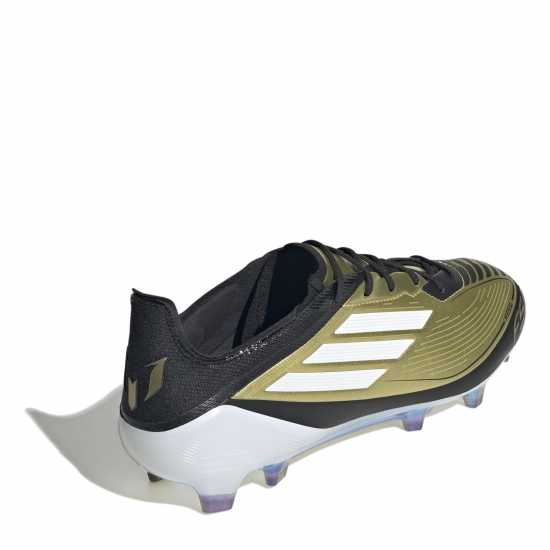 Adidas F50 Elite Firm Ground Football Boots Злато/Черно Футболни стоножки